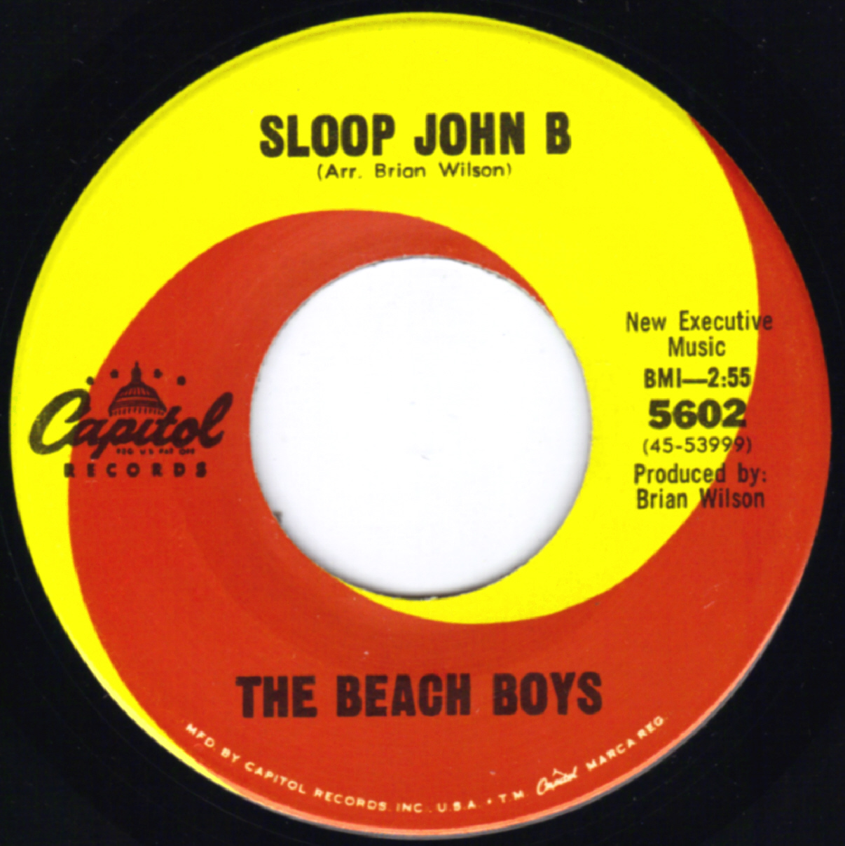 Beach Boys On 45 - US Regular Issues - Capitol Labels 1966-67